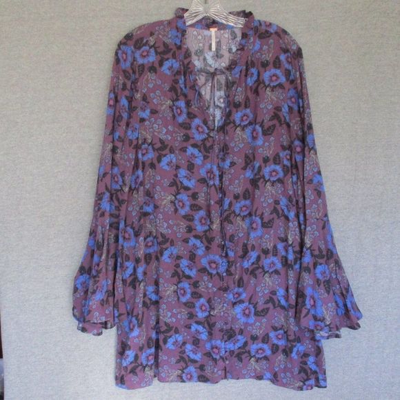 Free People Magic Mystery Tunic Dress size M - Picture 3 of 14